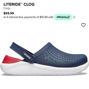 NWT Crocs Literide Clog; Mens size 8 Womens size 10
